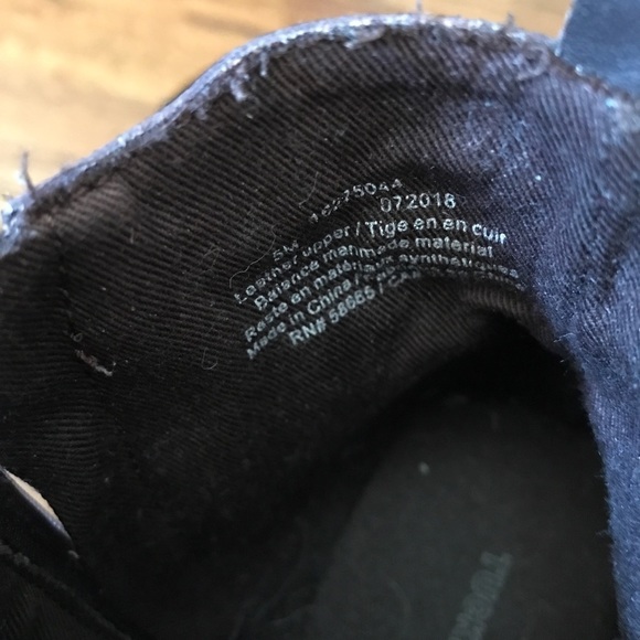 Tucker & Tate leather ankle boots zip brown 5M - Picture 3 of 8